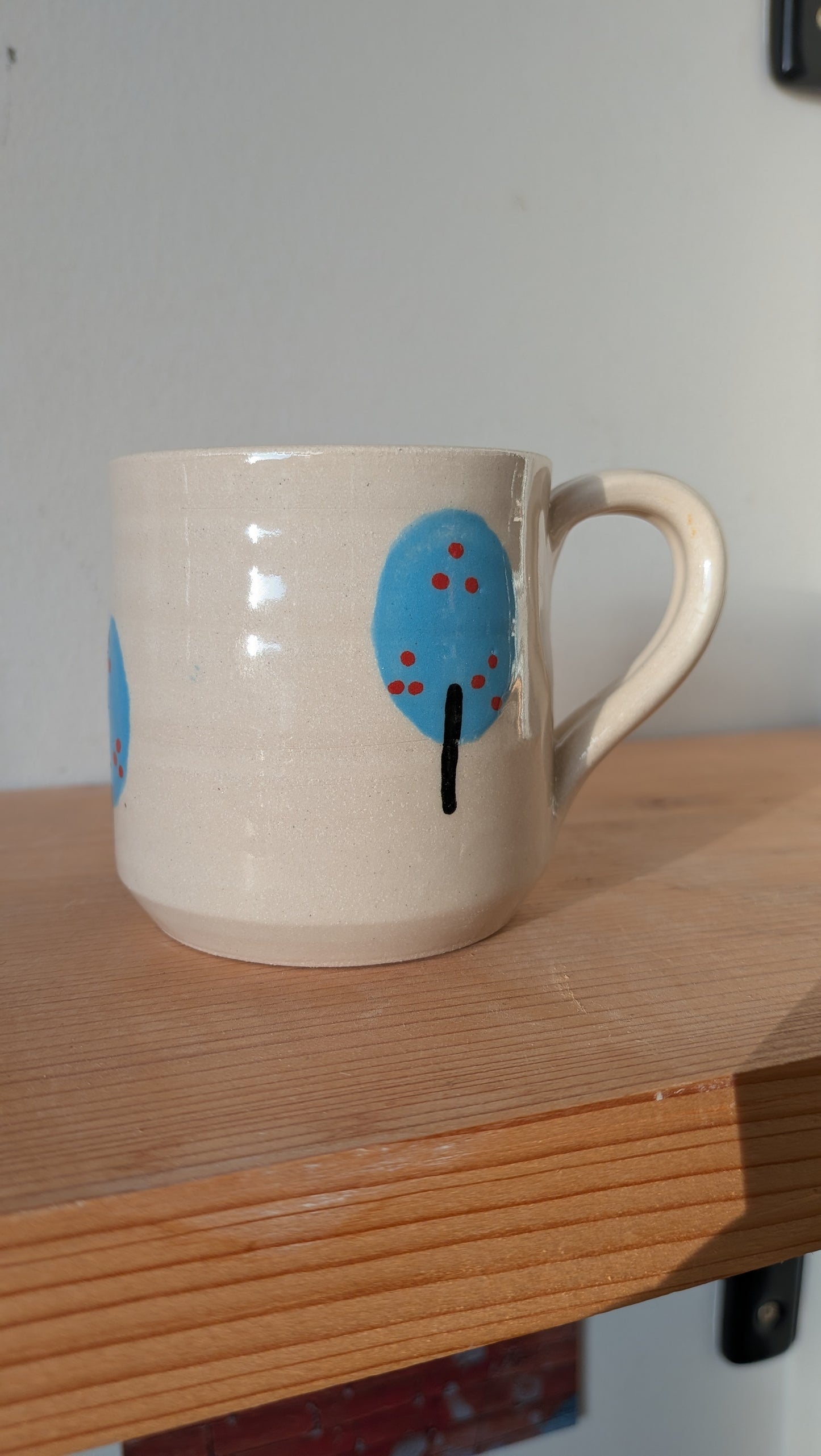 Brookwood Blue Tree Coffee Cup