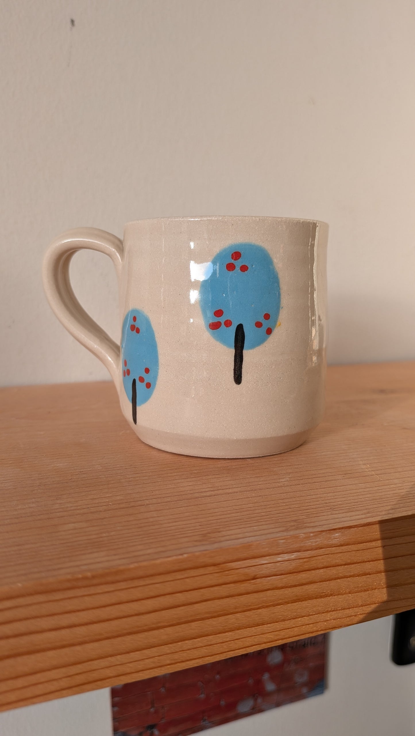 Brookwood Blue Tree Coffee Cup