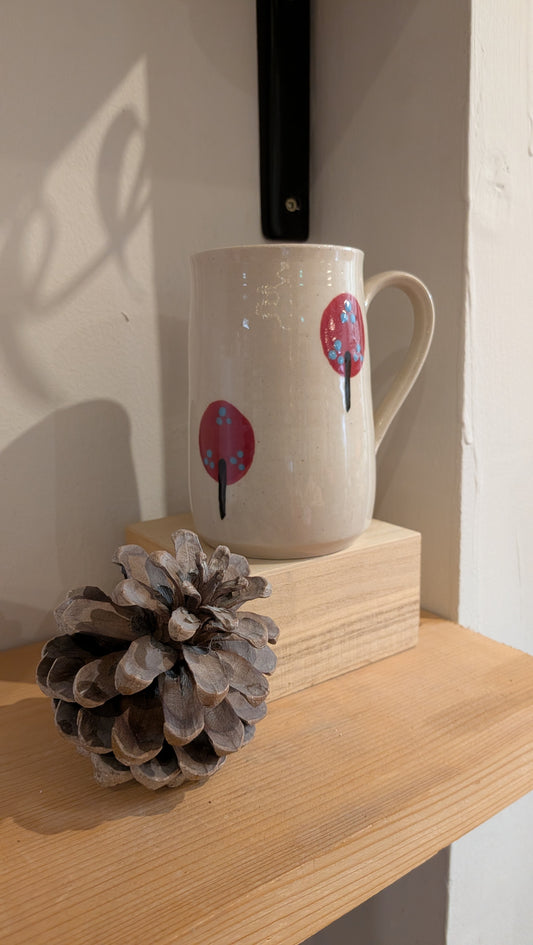 Brookwood Tree Mug Red
