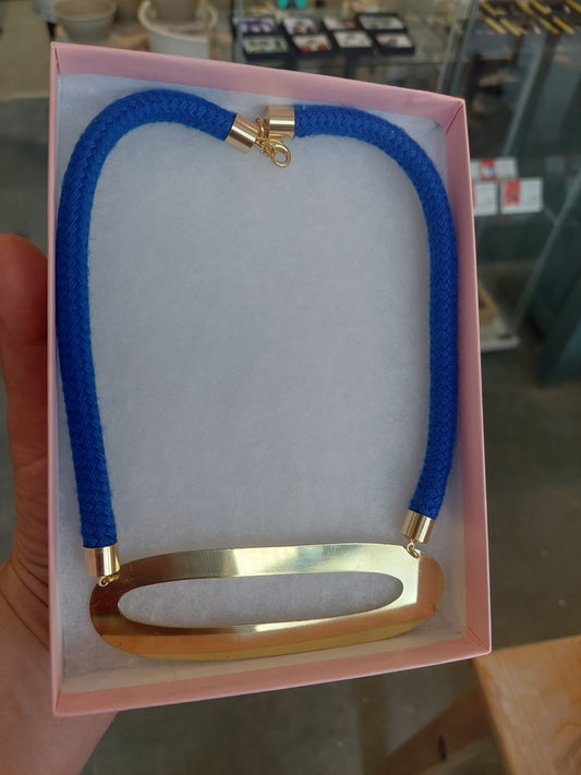 Necklace by Daki Daki Blue