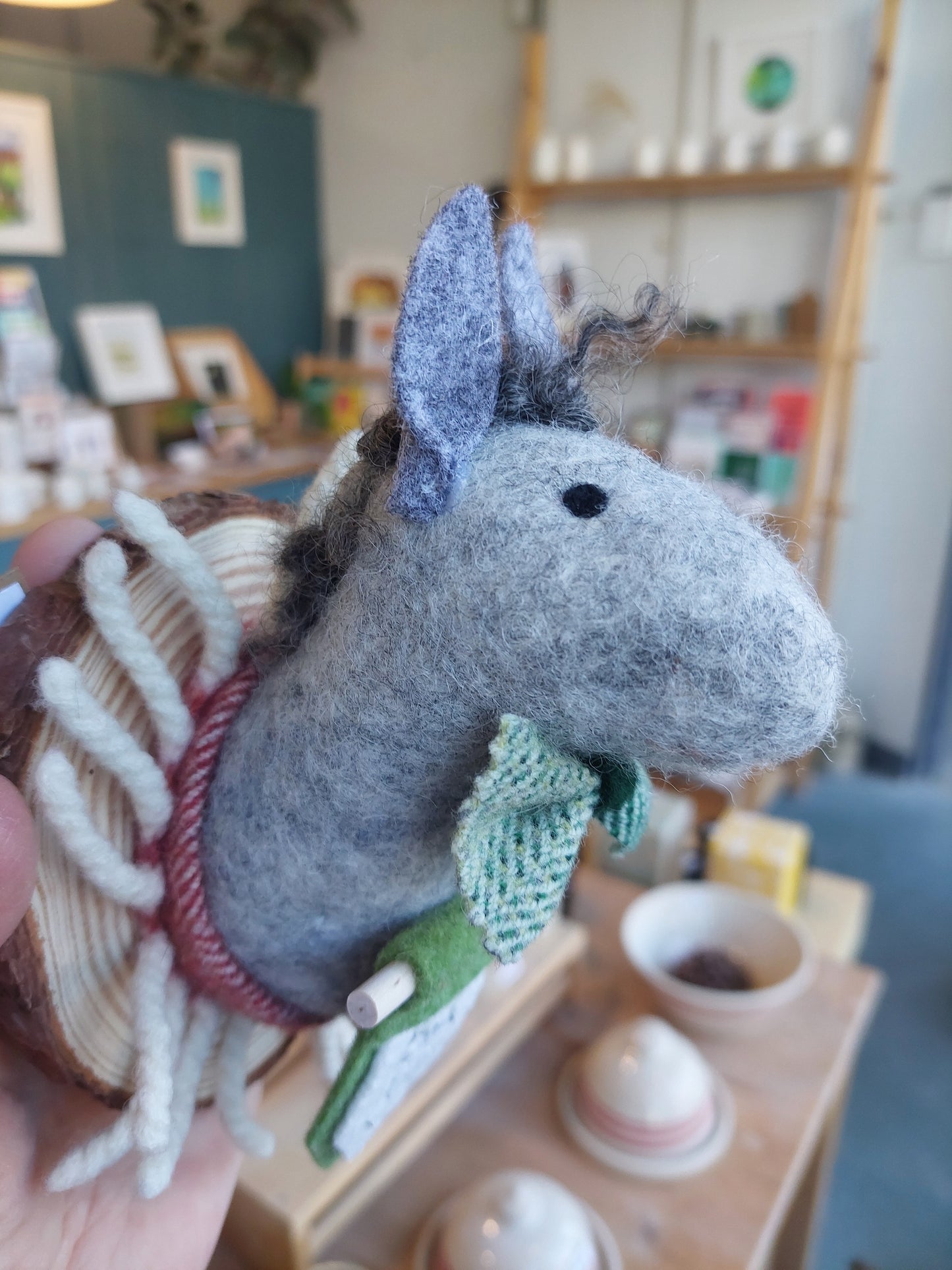 Felted Donkey 'Bad Ass'
