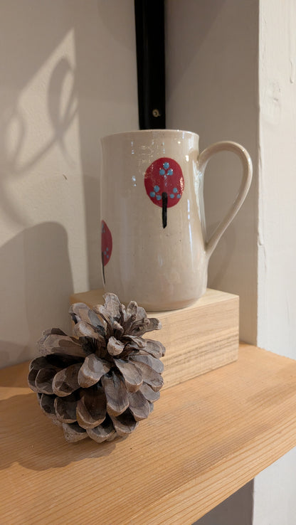 Brookwood Tree Mug Red